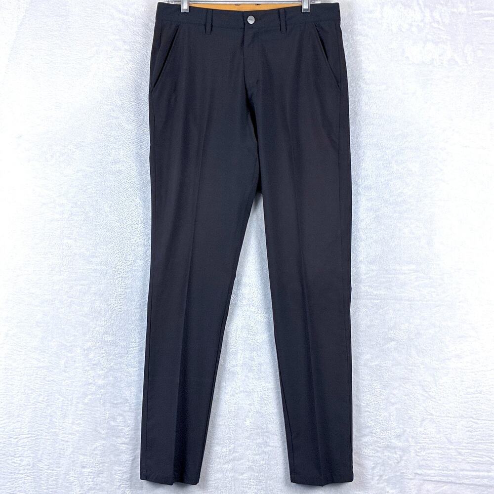 Macade Pants Mens 32x34 Black Performance Stretch Slim Fit Golf Preppy Outdoor